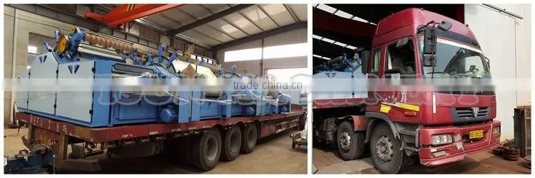 Double Rollers Winding Machine/Double Cylinders Opening Machine Cotton Wool Fiber