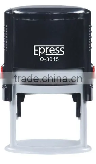 Custom name oval rubber seal stamp machine /self inking stamp