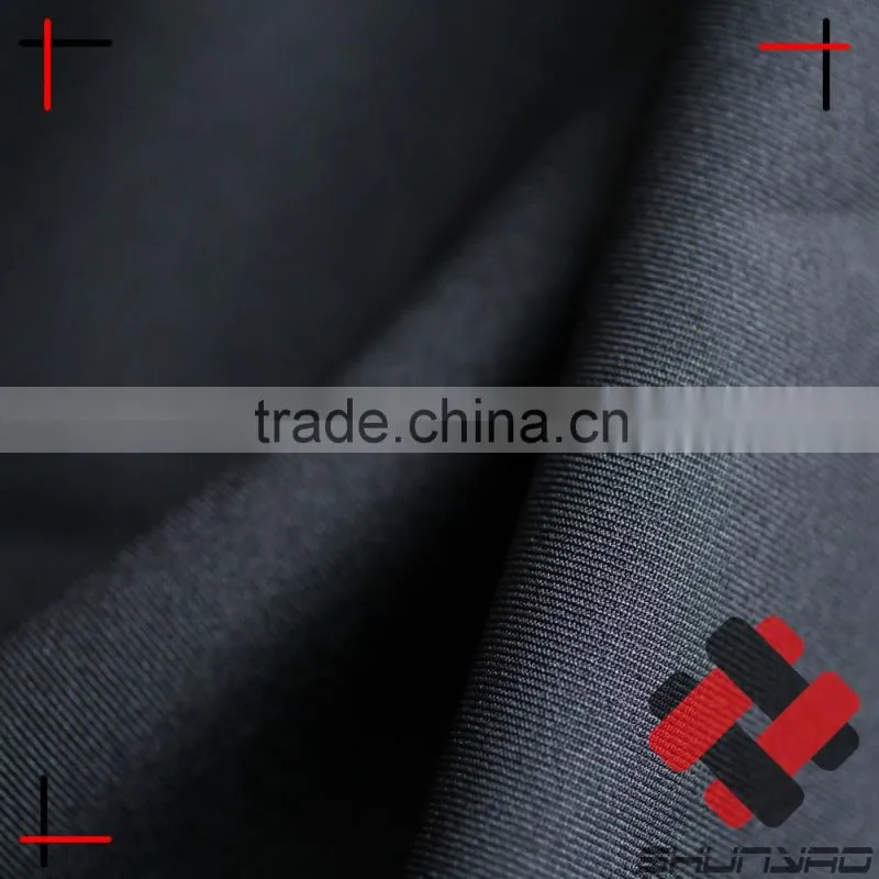 high density heavy Polyester twill gabardine fabric 150D X 300D 224GSM