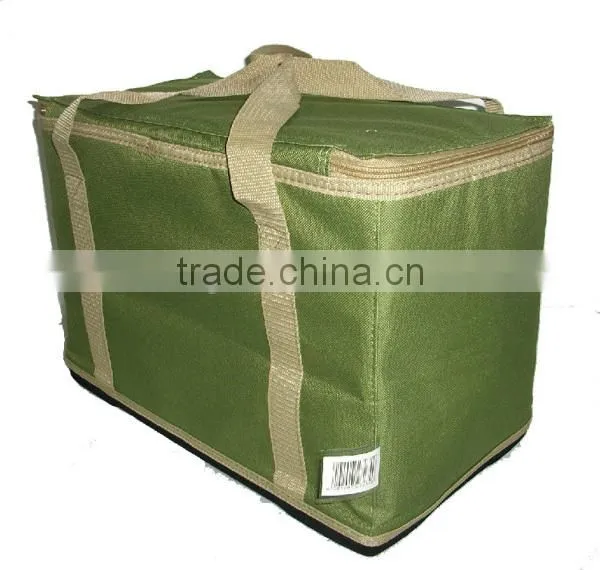 collapsible 4 person insulate picnic bag with handle