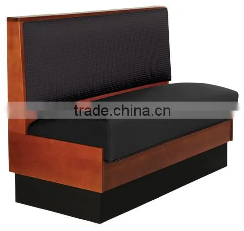 Wooden and fabric restaurant booths for sale YK7020
