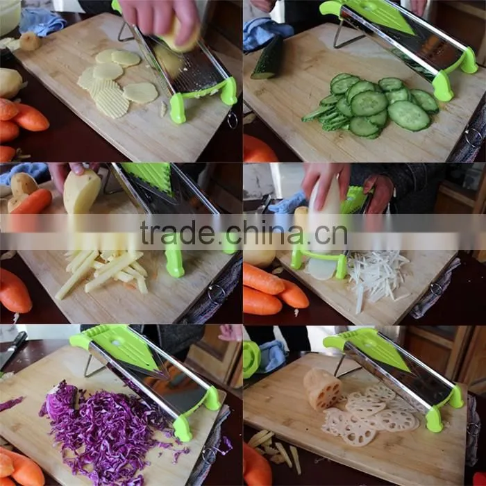 LANYI OEM Food Grade Colourful Plastic Fruit Vegetable Slicer