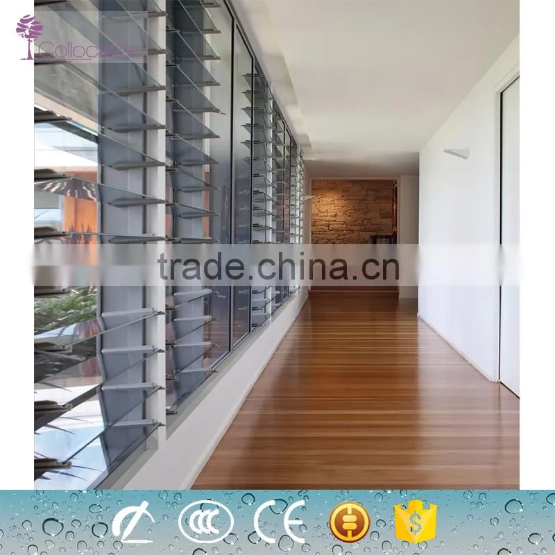 security louver aluminium glass windows Hot selling