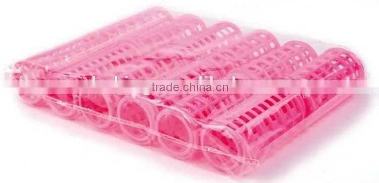 Plastic Hair Curler Small Women's Hair Brush Curling Wand Rollers Tools