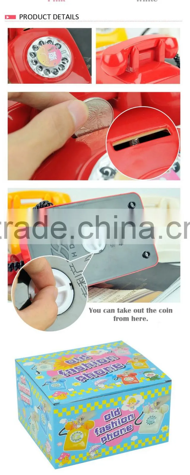 Christmas gift bag tin money box with lock and key
