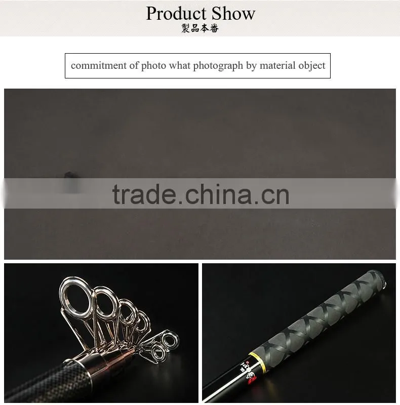 5 Sections Spinning Rod With Telescope High Carbon Light Fishing Rod