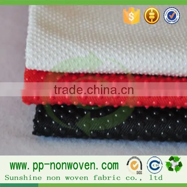 Polypropylene nonwoven fabric raw material, spunbonded polypropylene nonwoven fabric, bulk cross stitch fabric