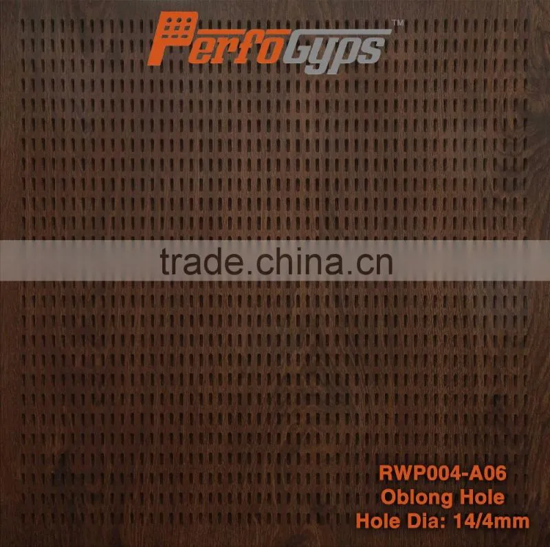 SGS certificate in Acoustic Perforated Gypsum Ceiling Tiles which with good quality and surface