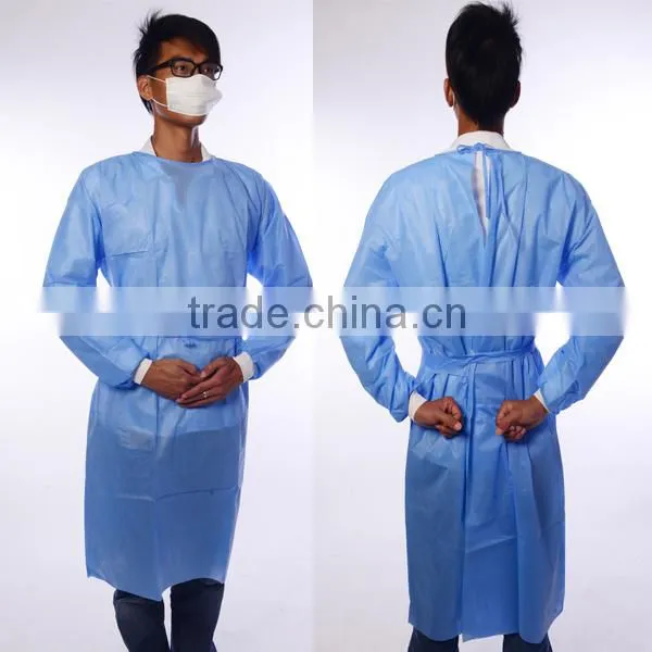 Disposable Long Sleeve Surgical Gown
