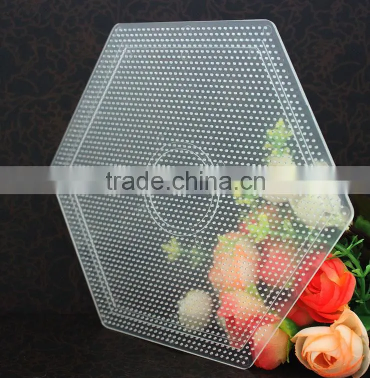 The best ARTKAL fuse beads kid toy hexagonal pegboard for 2.6mm hama beads