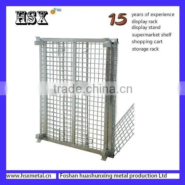 metal foldable storage promotion wire rack