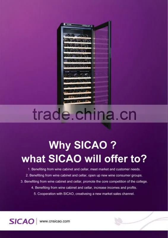 Refrigerated solid wood furniture, Wine Furniture with Humidity Control