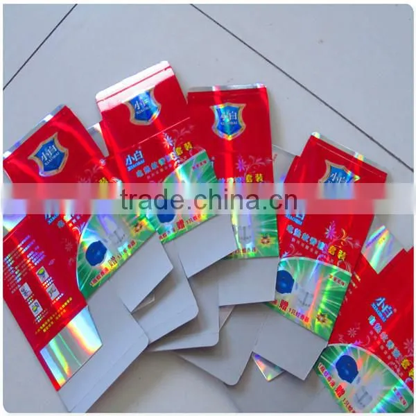 Chinese wholesale pet plastic laser film for packing