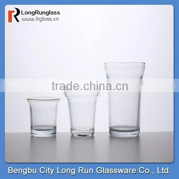 LongRun 118ml Anhui Bengbu glass factory custom tempered glass candle glass container
