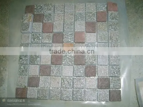 Peacock mosaic bathroom floor tiles for sale
