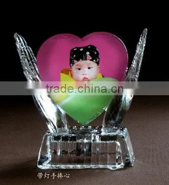 Round Corner Elegant Shape crystal frame