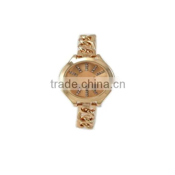 2015 cheap chain link watch ladies elegant watch women wristwatch