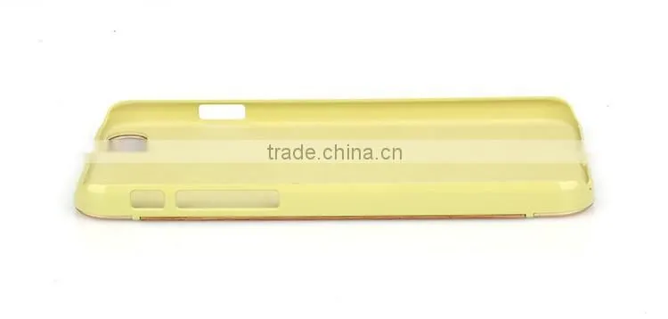 OEM/ODM Luxury Aluminum with Real Wood Case Phone Cover for IPhone 6/6s