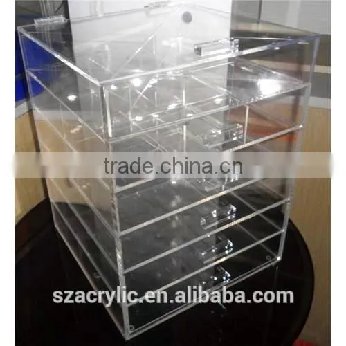 Acrylic storage drawer organizer