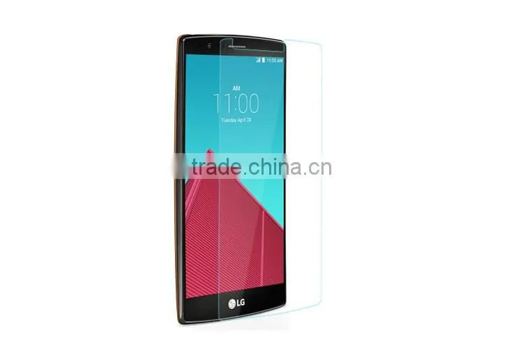New Arrival For Mobile phone accessories LG G4 screen protector / 0.3mm 9H tempered glass screen protector