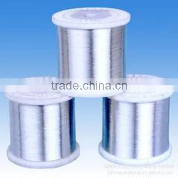 Pure silver round wire with high purity 99.99%