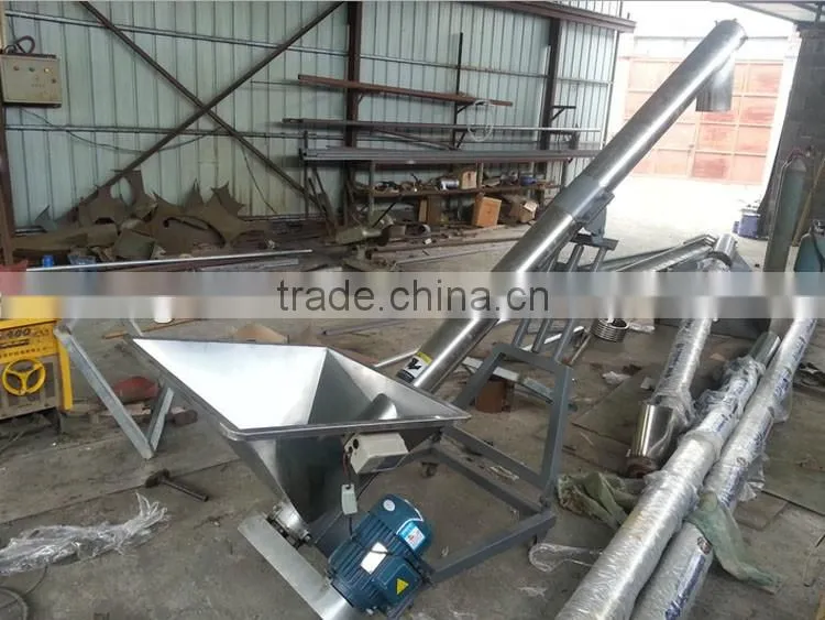 Feeder machine,hopper screw feeder,Inclining Conveyor Structure