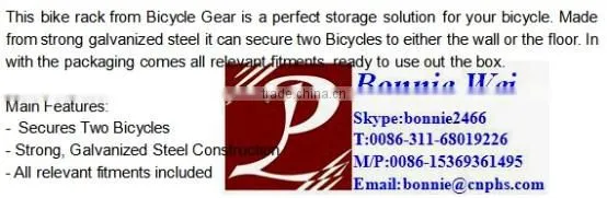 Floor Wall mounted Bike Rack(Factory& trader)