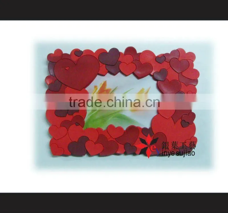 soft pvc Photo Frame with animal design