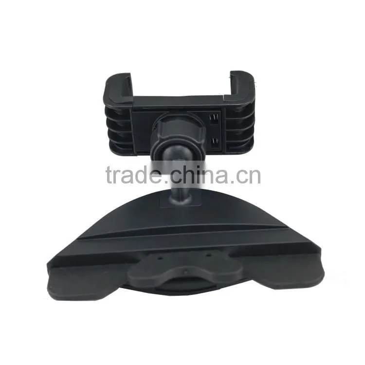 Fully adjustable car mount cradles CD slot holder for mobile phones clip design