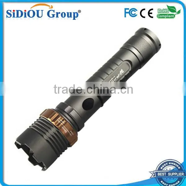 portable aluminum body flashlight xml t6 led flashlight