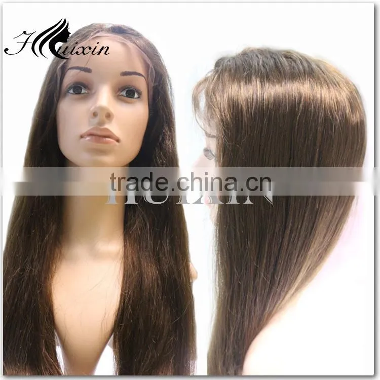 Factory Price Wholesale Human Hair Wigs Italian Yaki Full Lace Wig for Black Women