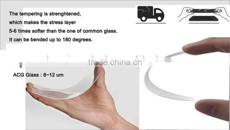 2.5D round edge silicone glue tempered glass screen protector for samsung galaxy s4