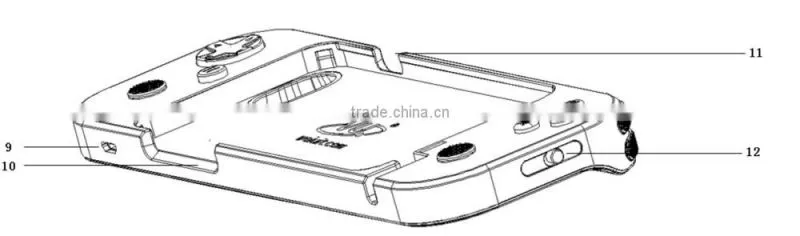 GamePad for iPhone 6 with 3000Ahm battery built in MFi certified