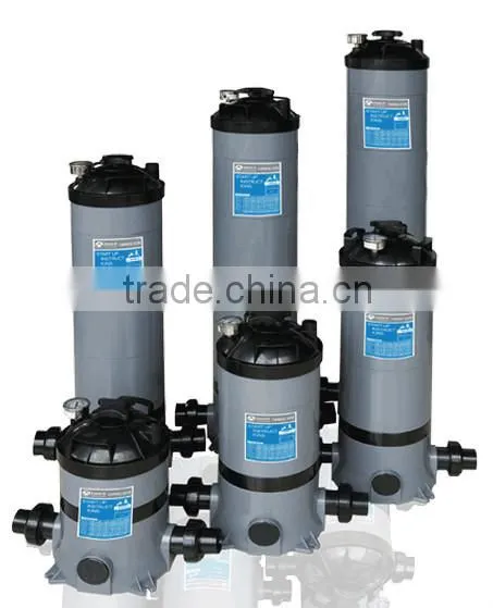 swimming pool water pump in pumpcartridge aquatic sand filter/paper pleated filter cartridge for pre-filtration
