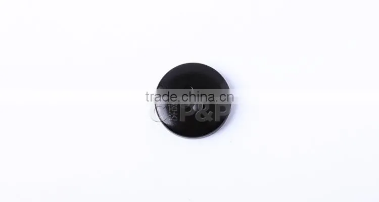 Four holes latest style polyester brand button with logo