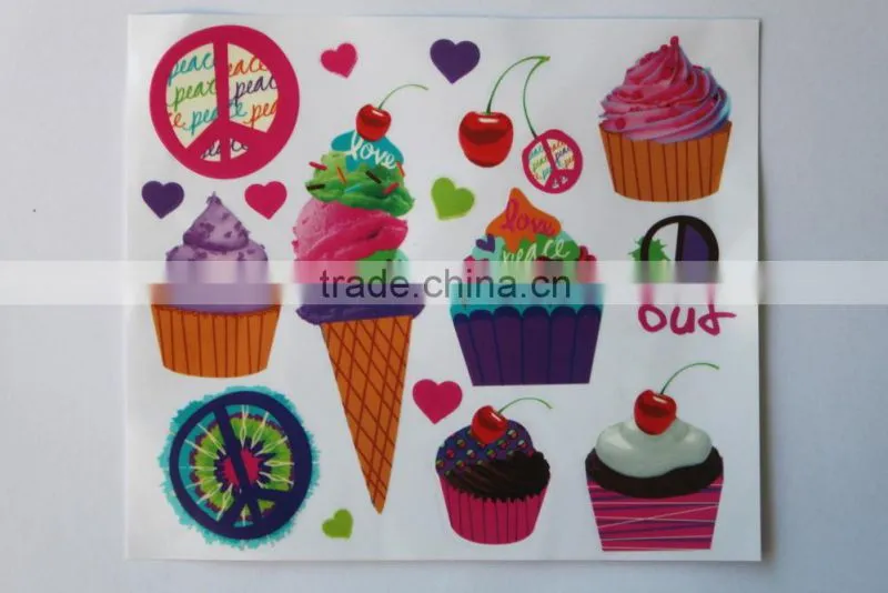 Wholesale PVC stickers printing self adhesive paper
