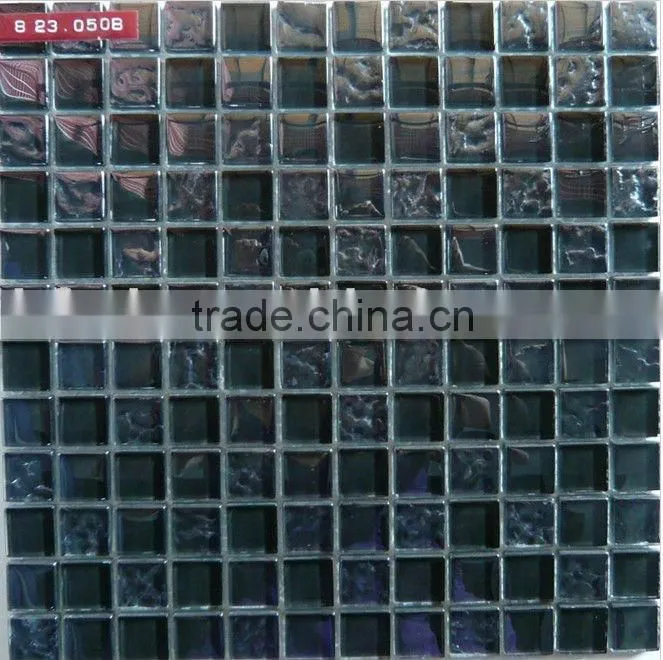 red backsplash tile