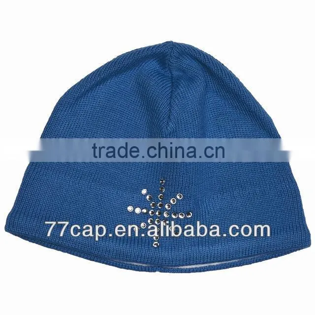 fashion style knitted multy color not brim beanie winter warm