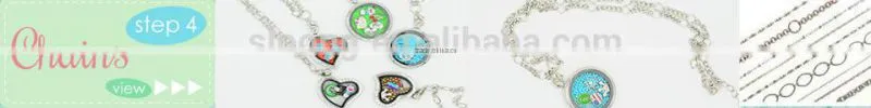 Fashion Pendant Charm Locket Living Memory Heart Necklace