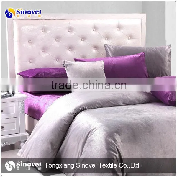 Shining Velour Fabric For Home Textile With TC