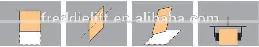 Tilting vacuum lifter with DC power