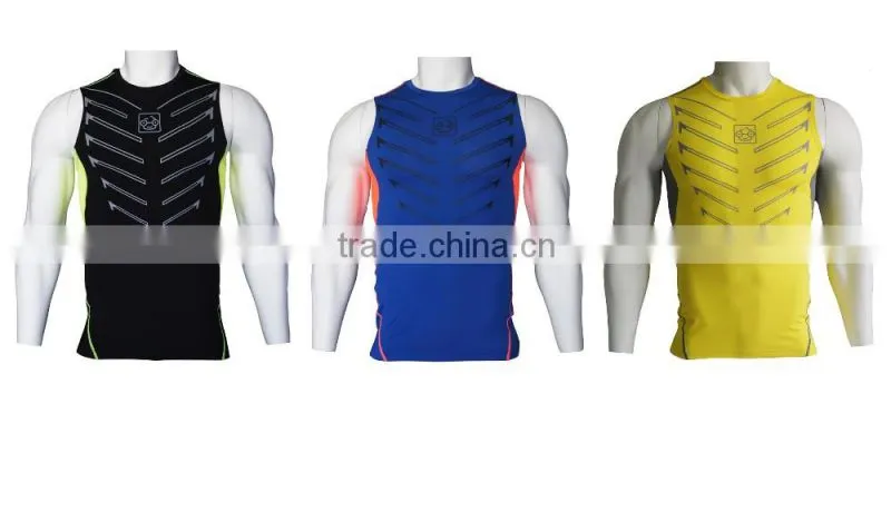 Latest bodybuilding design custom printing tank top for men