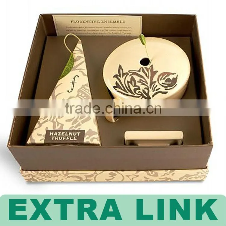 2015 newest creative design fancy paper packaging box for tea bag