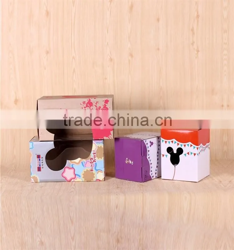 Paper box for toy packaging