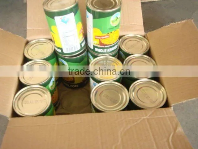 Canned sweet kernel corn