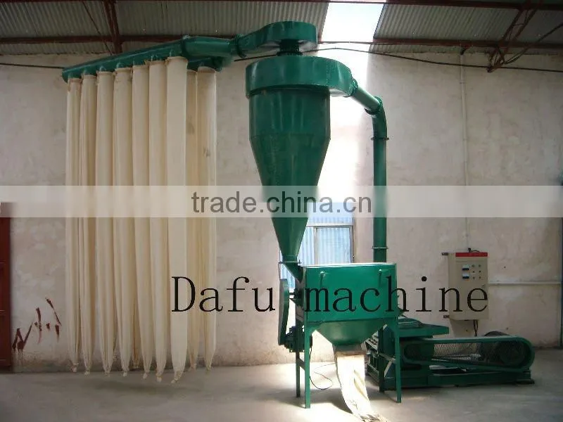 Latest compact structure wood grinder with low pollution