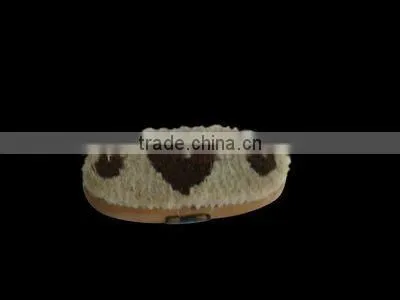 Bamboo back body horse brush with pp bristles