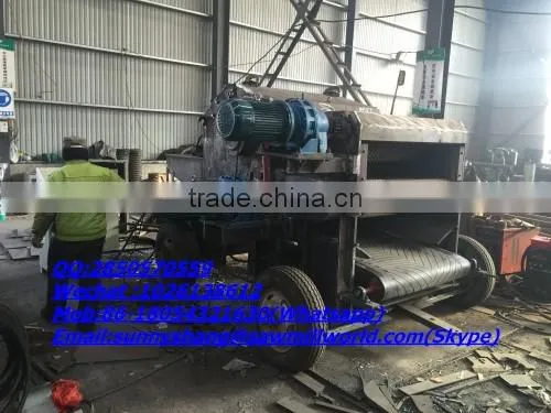 nail removing functional wood pallet crusher machine