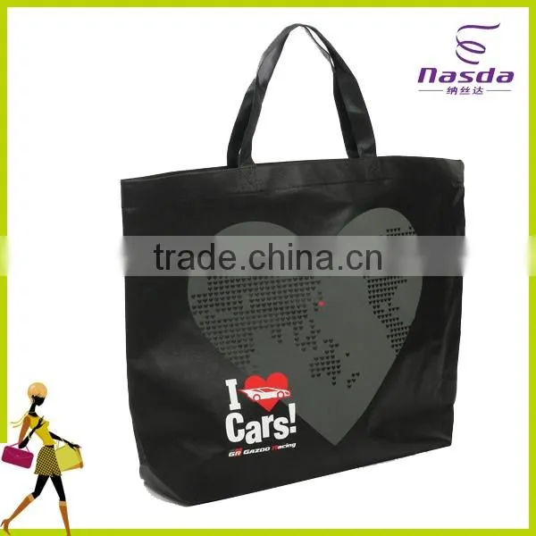 big capacity fashional PP nonwoven shoulder tote shopping bag