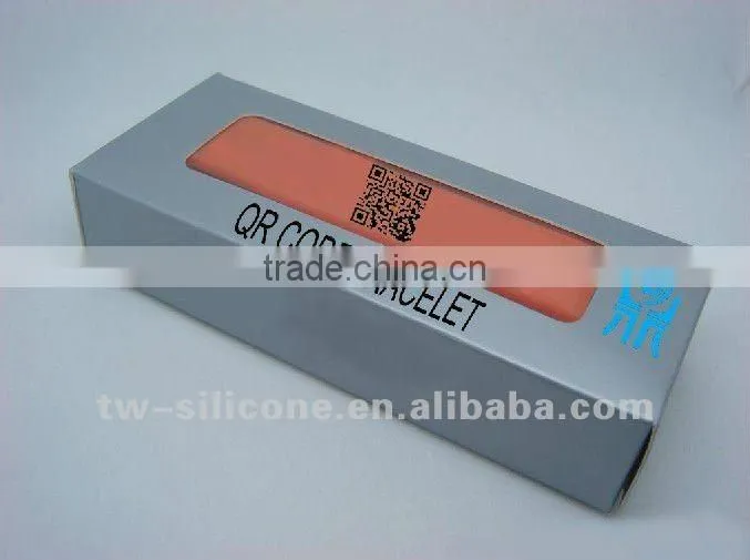 Christmas promotional cheap smart silicon bracelet with custom logo